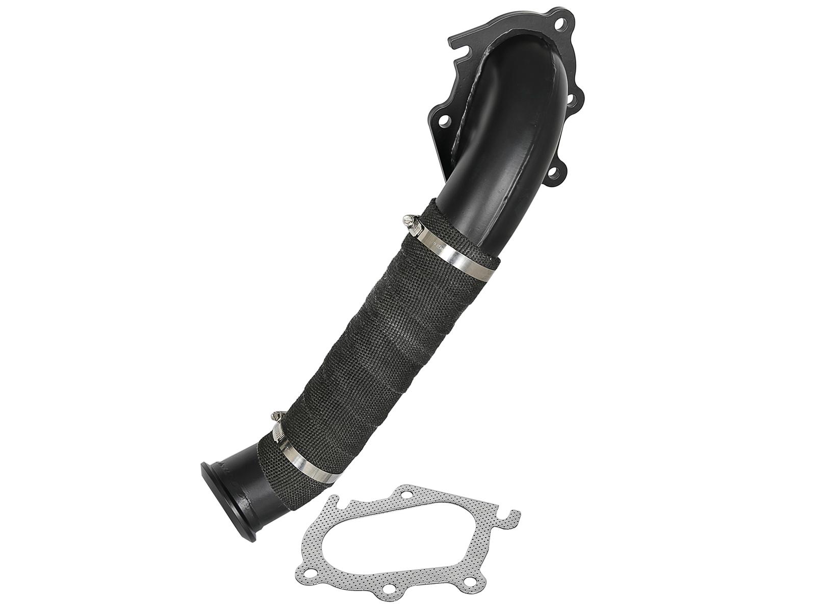 AFE ATLAS 3 IN Steel Downpipe (2001-2004 Silverado 2500 HD, Silverado 3500, Sierra 2500 HD, Sierra 3500) - 49-04093