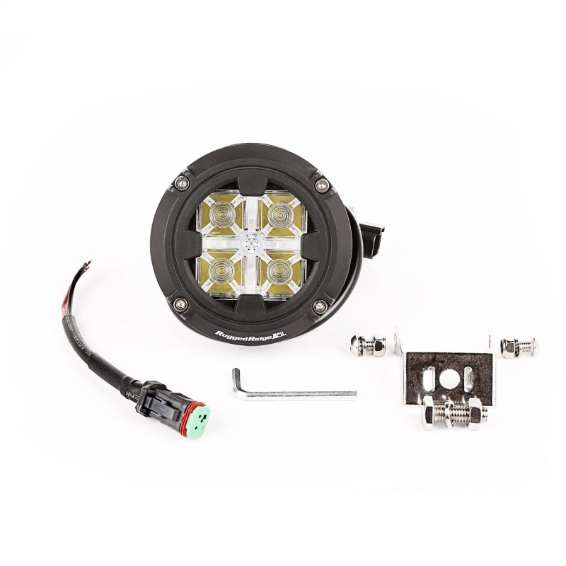 Rugged Ridge Light Kit 3.5 Inch Round Combo High/Low Beam - 15209.31