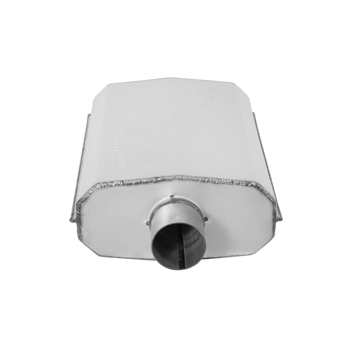 Hooker Muffler, Max Flow 21/2Cen/Cen - 21614HKR