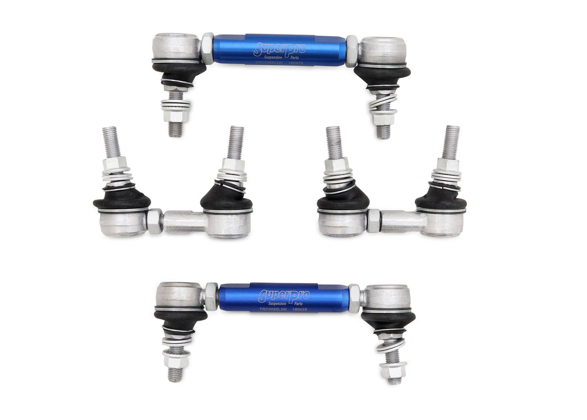 SuperPro HD Adjustable End Link Set (TRC1035 + TRC1085) (2003-2015 Lancer) - TRCLNKSET7