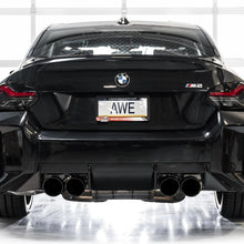 AWE Track Edition Exhaust for BMW G87 M2 - Diamond Black Tips - 3020-43487