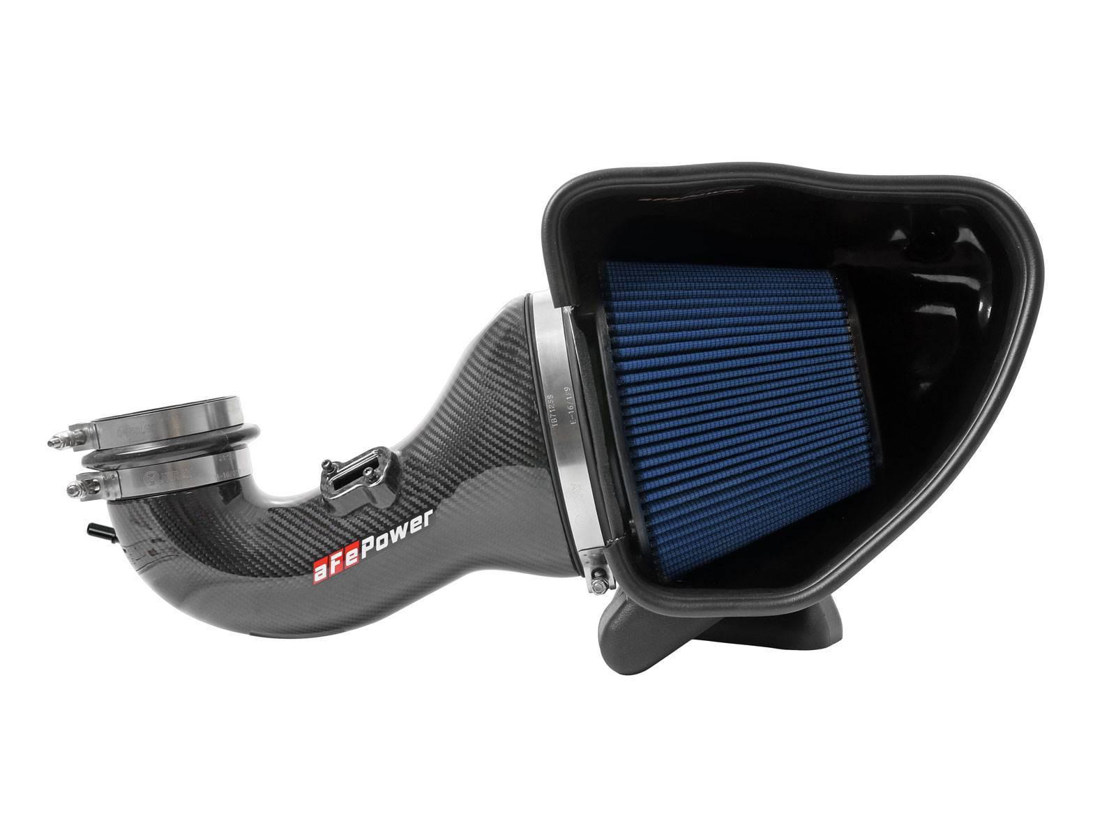 AFE 57-10018R Track Series Carbon Fiber Intake System w/ Pro 5R Media (2017-2021 Chevrolet Camaro ZL1 V8-6.2L SC)