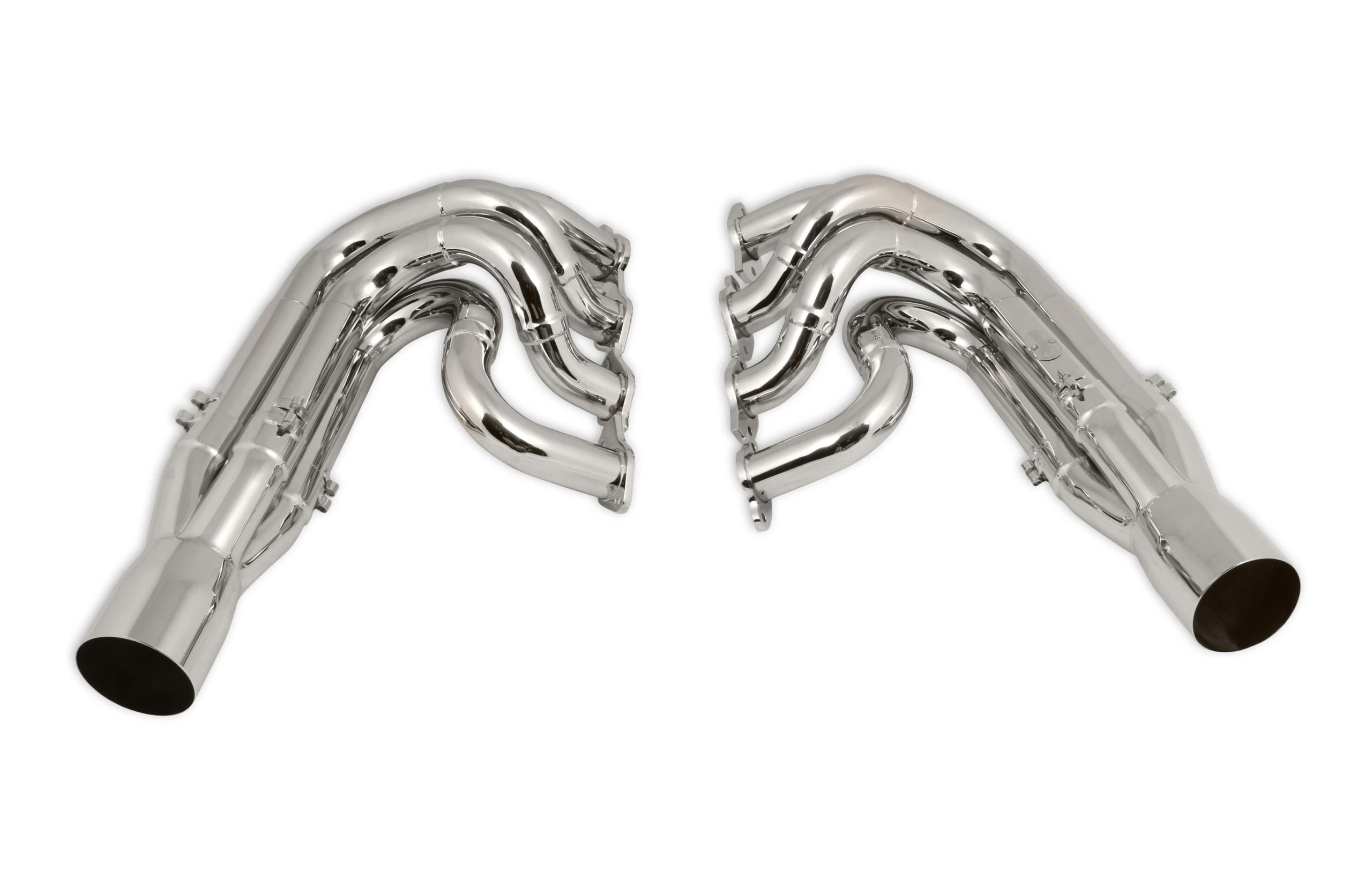Hooker 3-Step Drag Headers - Chrome (Big Block Chevy) - 2502-6HKR