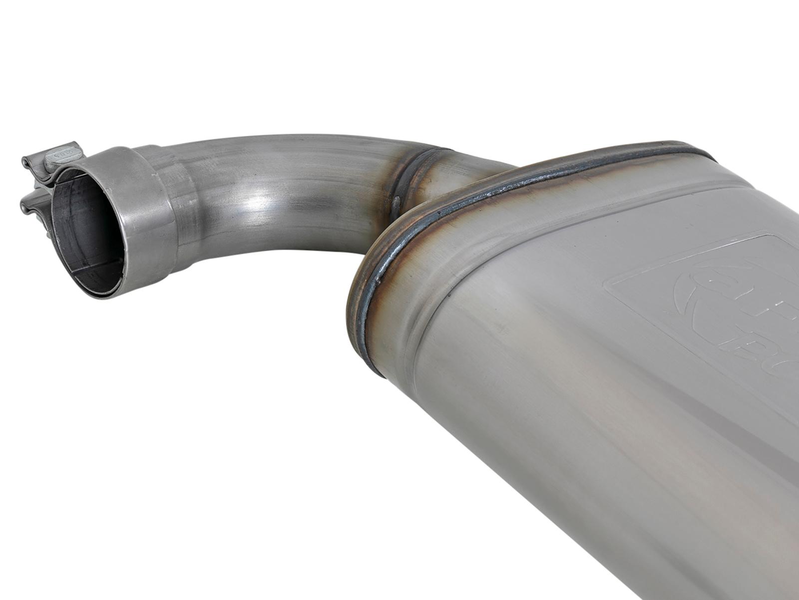 AFE 49-43105-P 2015-2017 Mustang GT 5.0L MACH Force-Xp 2-1/2" 409 Stainless Steel Axle-Back Exhaust System (Polished Tips)