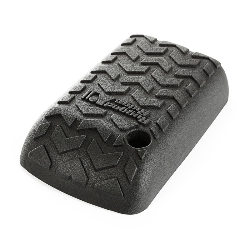 Rugged Ridge Door Armrest Cover Black; 97-01 Jeep Wrangler Tj - 13104.61