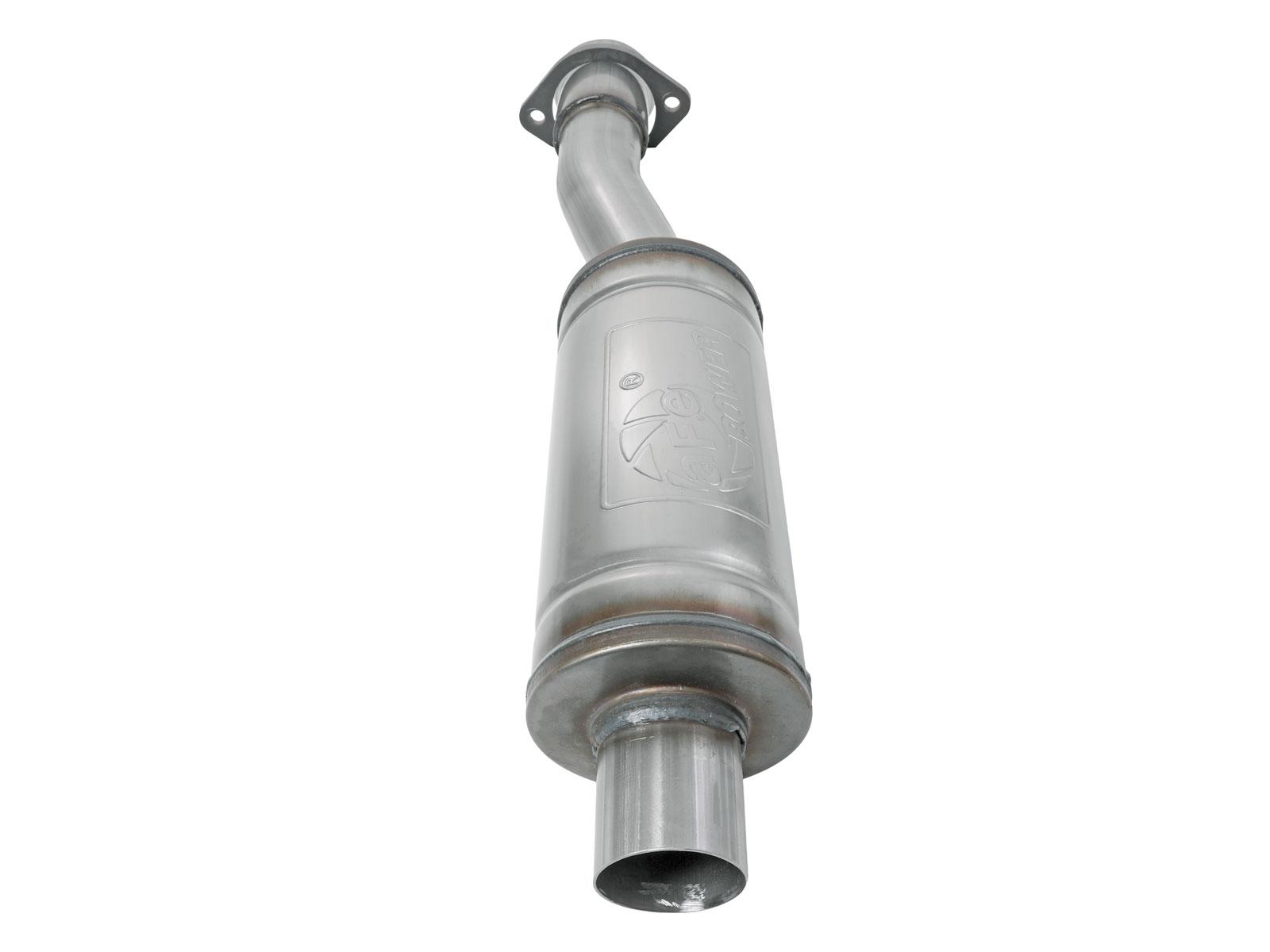 AFE Vulcan Series 409 Stainless Steel Resonator Upgrade Pipe (Fits aFe POWER Exhaust Systems) - 49C43131
