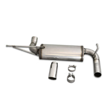 JBA Axle Back Exhaust 07-18 JEEP JK Wrangler 3.8/3.6L 304SS Single rear 30-1509  - 30-1509