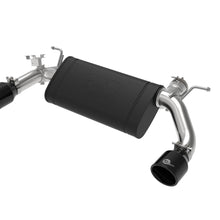 AFE Axle-Back Exhaust System (2014-2016 BMW M235i L4-2.0L (t)) - 49-36348-B