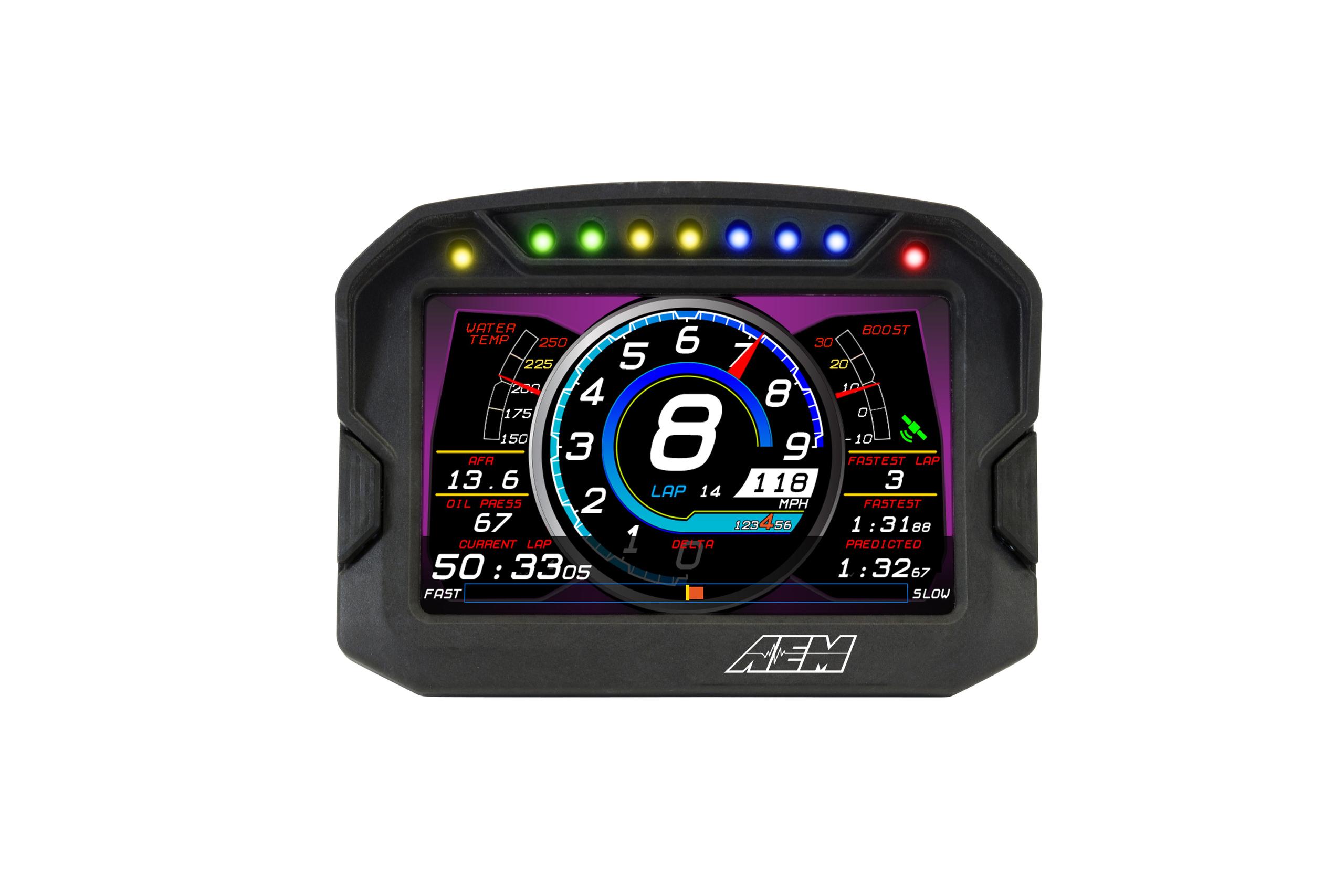 AEM Display Kit, CD-5 Carbon - 30-5600