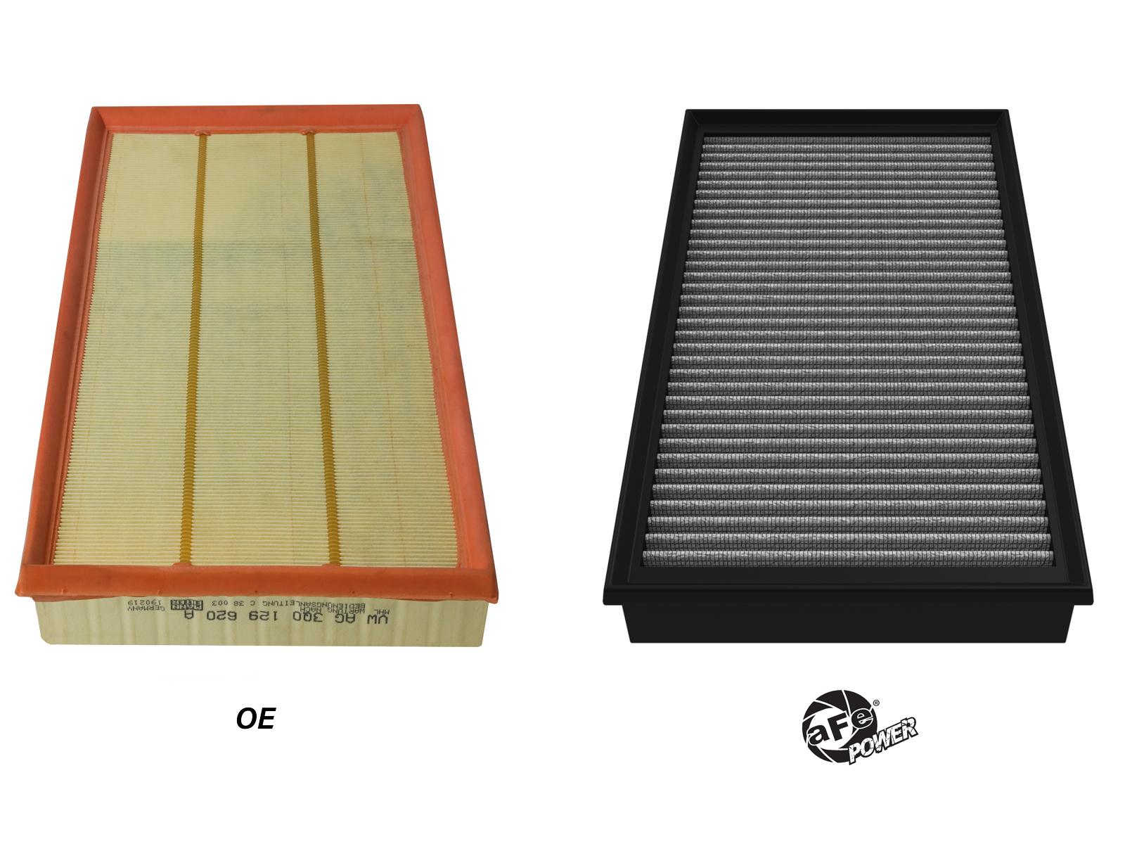 AFE Magnum FLOW OE Replacement Air Filter w/ Pro DRY S Media (2017-2023 RS Q3 2.5, 2.0, 2017-2023 RS3 2.5, 2.0, 2017-2023 TTS Quattro 2.5, 2.0, 2017-2023 TT RS Quattro 2.5, 2.0, 2017-2023 TT Quattro 2.5, 2.0) - 30-10416D