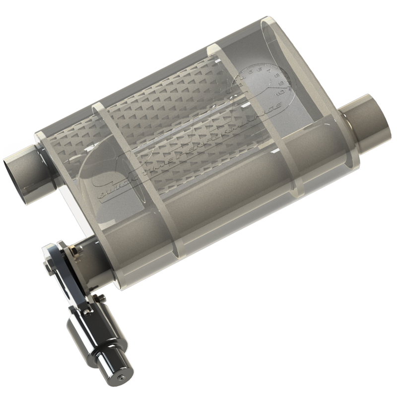 QTP 3.00 Inch QTP Screamer Twintronic Muffler - 13300C
