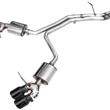 AWE Touring Edition Exhaust for '22+ Porsche Macan 2.9TT - Diamond Black Tips - 3015-43952