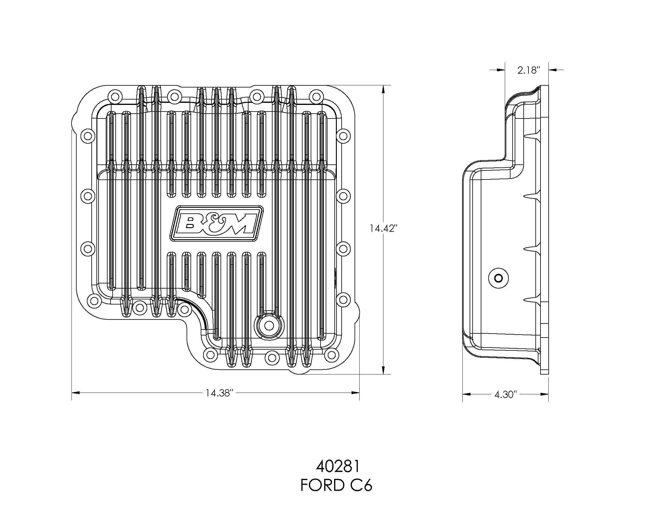 CAST DEEP PAN C6 () - 40281