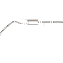 AFE 49-43125-B Apollo GT Series 3 IN to 3-1/2 IN 409 Stainless Steel Cat-Back Exhaust System w/ Black Tip (2021-2025 Ford F-150 V6-2.7 TT / 3.5L TT / V8-5.0L)