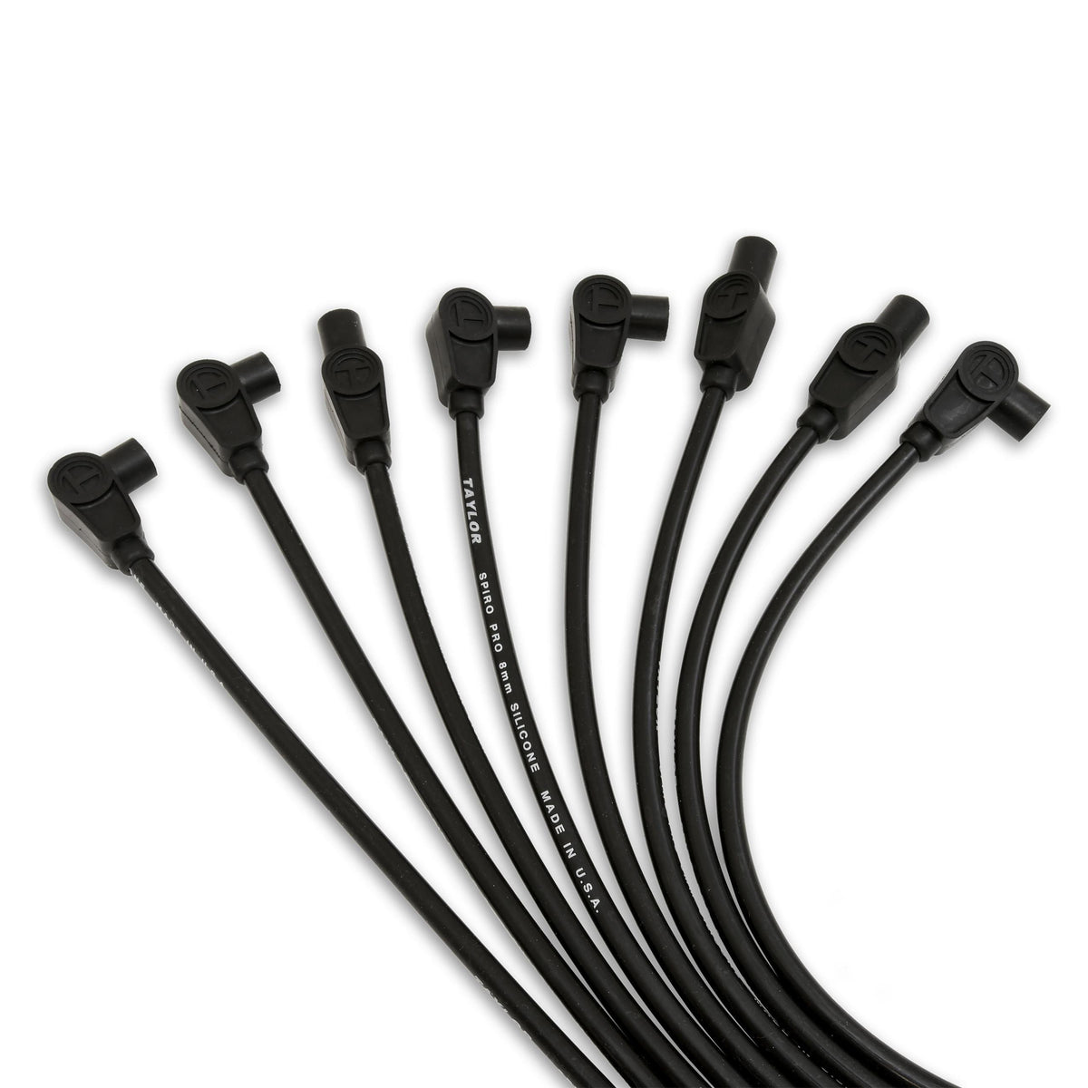 TAYLOR CABLE 8mm Spiro-Pro custom 8 cyl black - 74011