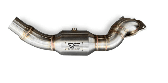 CVF Stainless Steel Catted Downpipes (2021-2025 Ford Bronco 2.3L) - 23BRCDP-1