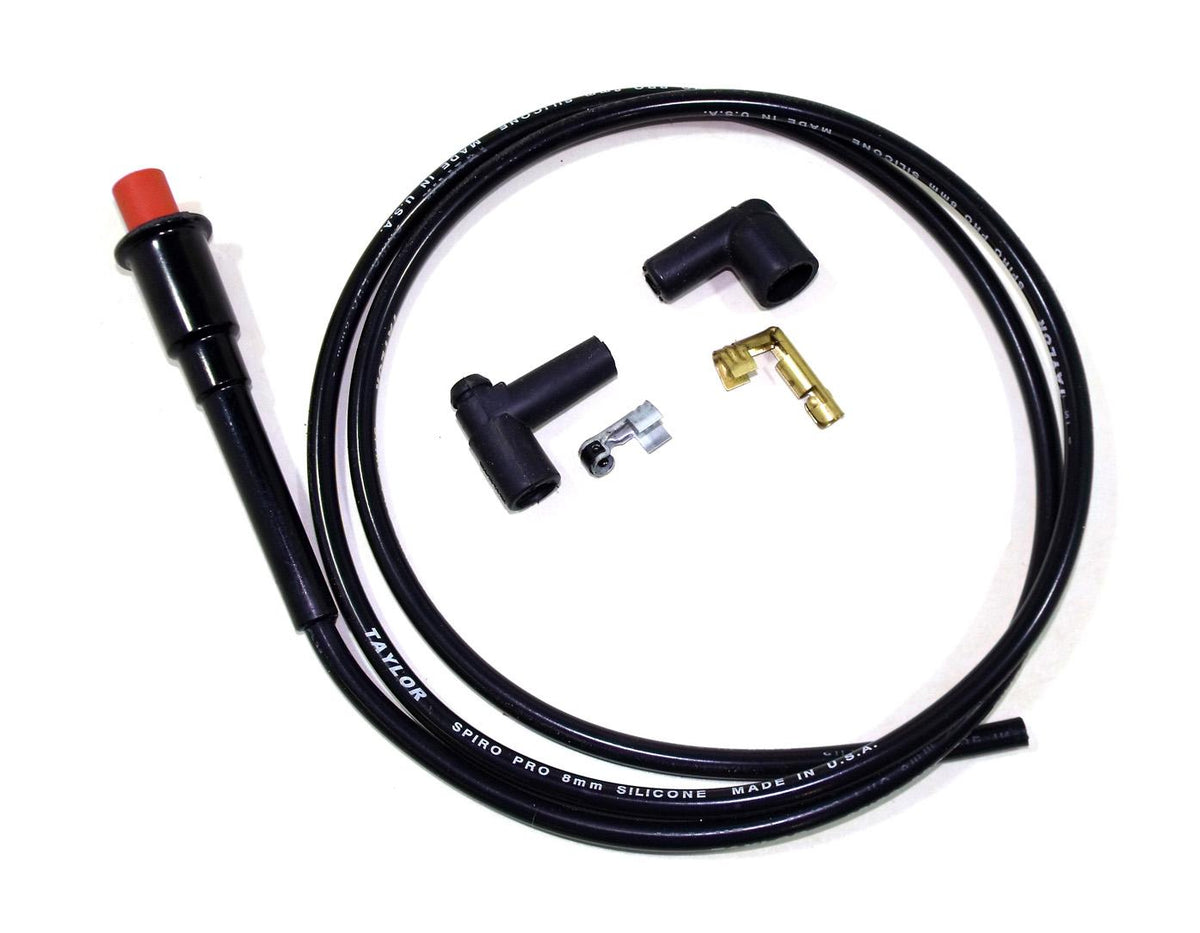 TAYLOR CABLE 8mm Spiro-Pro Repair Kit Hemi 180 black - 45406