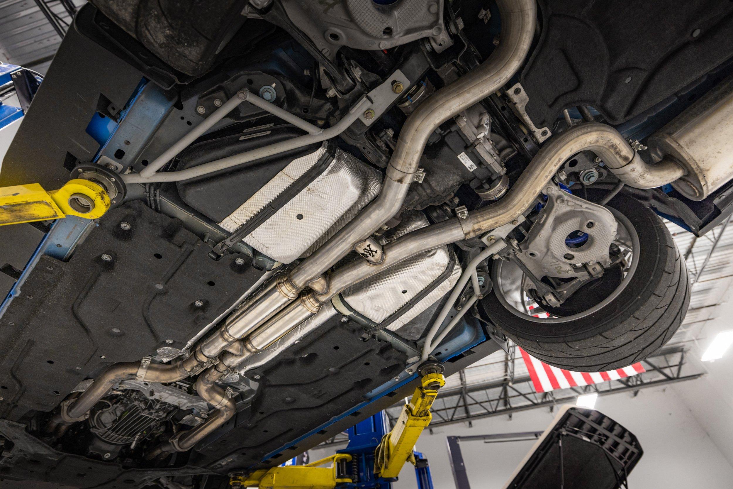 3" Resonated Double H-Pipe (2015-2026 Ford Mustang GT/Dark Horse)