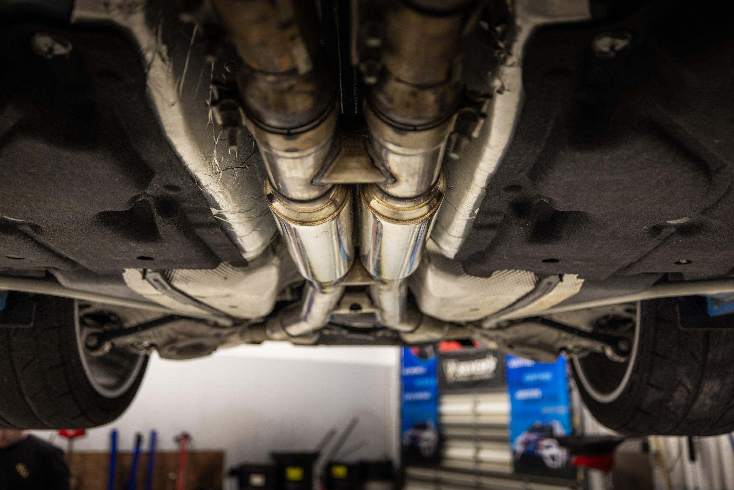 3" Resonated Double H-Pipe (2015-2026 Ford Mustang GT/Dark Horse)