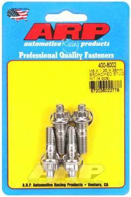 ARP M8 X 1.25 X 38mm broached stud kit - 4pcs - 400-8002