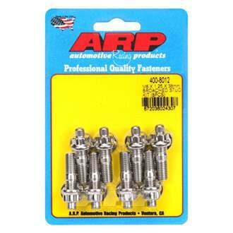 ARP M8 X 1.25 X 38mm broached stud kit - 8pcs - 400-8012