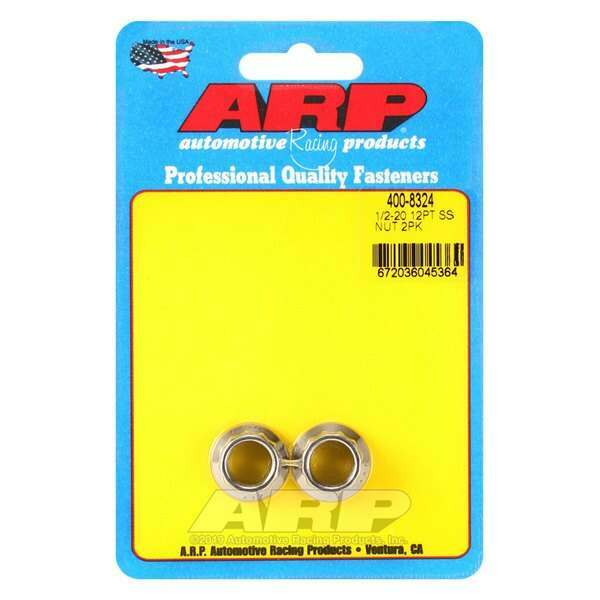 ARP 1/2-20 SS 12pt nut kit - 400-8324