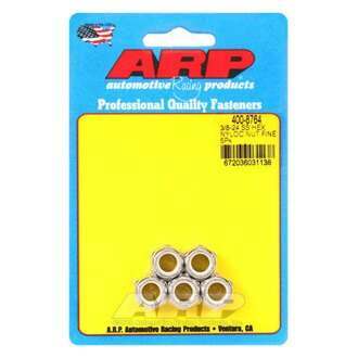 ARP 3/8-24 SS fine nyloc hex nut kit - 400-8764