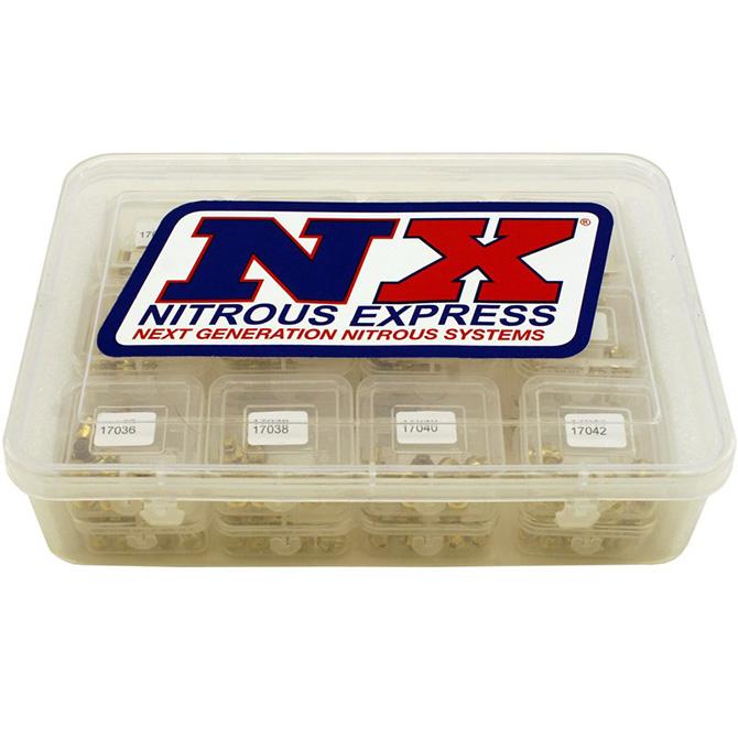 Nitrous Express MASTER JET PACK (25 DIFFERENT JETS - 10 PER SIZE) - 40001MP