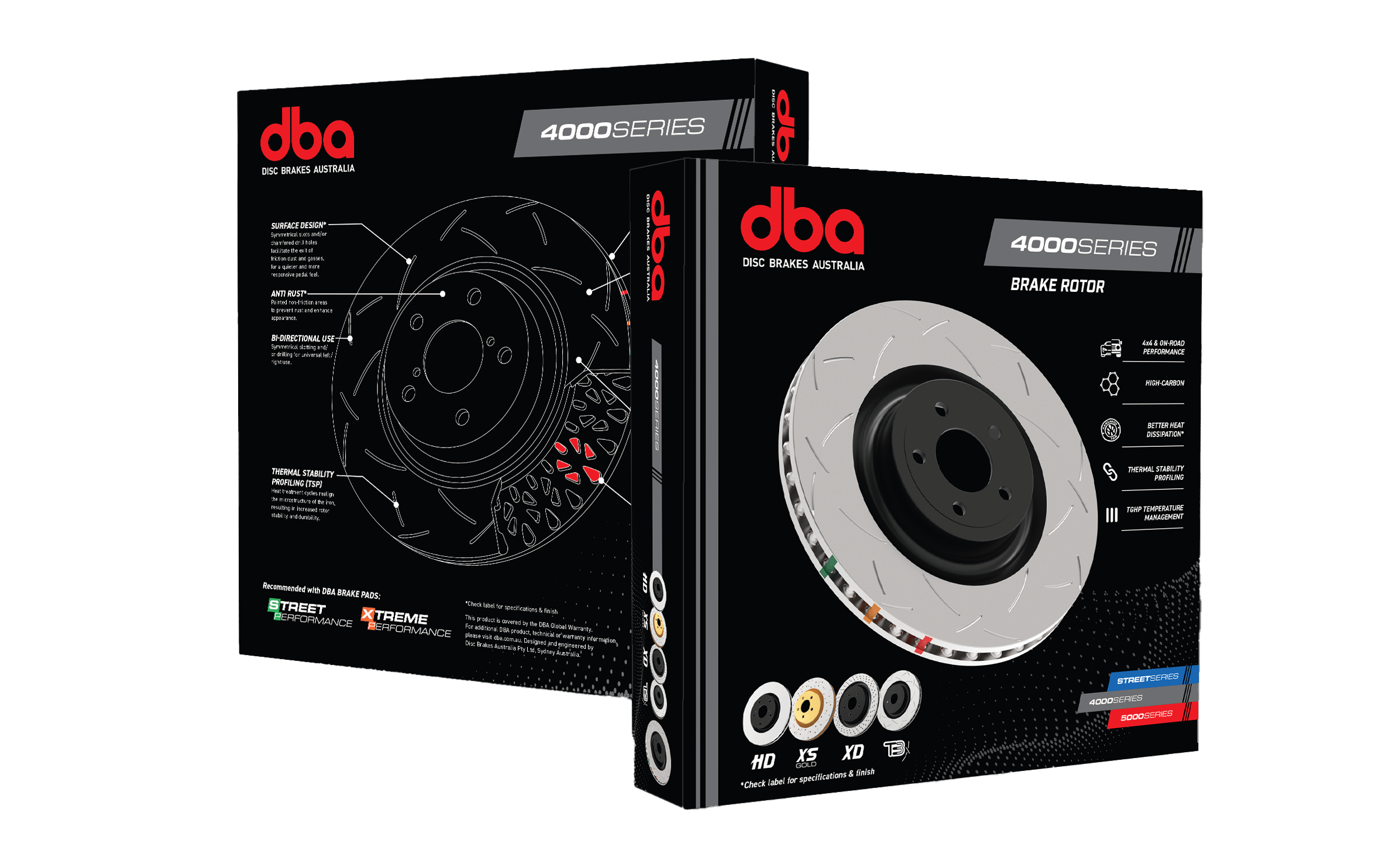 DBA Rear 4000 Series Hd Brake Rotor - DBA4793