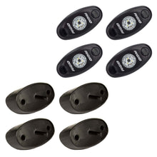 RIGID Industries Rigid A-Series Led Universal Rock Light Kit, High Power Blue, Set Of 4 - 400233