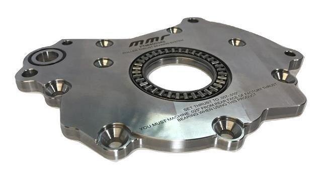 MMR Roller Bearing Thrust System Oil Pump Backing Plate (2011-2023 V8 Mustangs) - 400342