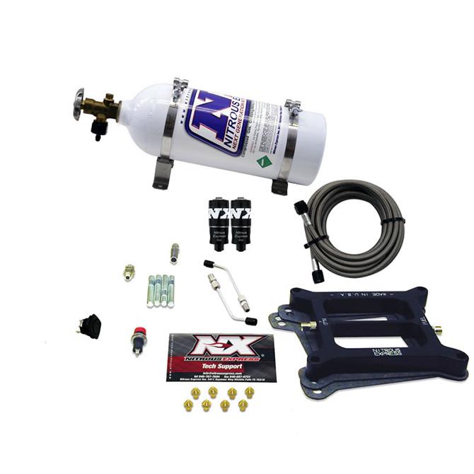 Nitrous Express 4150 Hitman 4-Bbl (100-150-200Hp) With 5Lb Bottle - 40040-05