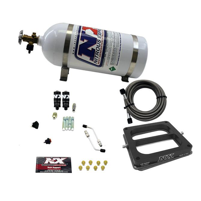 Nitrous Express Dominator Hitman (100-150-200Hp) With 10Lb Bottle - 40070-10