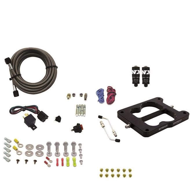 Nitrous Express Q-Jet/Holley Spread Bore Hitman (100-150-200Hp) Less Bottle - 40080-00