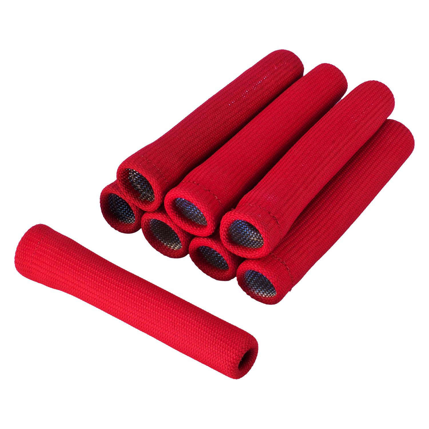 Heatshield Products Spark Plug Heat Shield 1 Id X 6 In (X8) Red - 400801