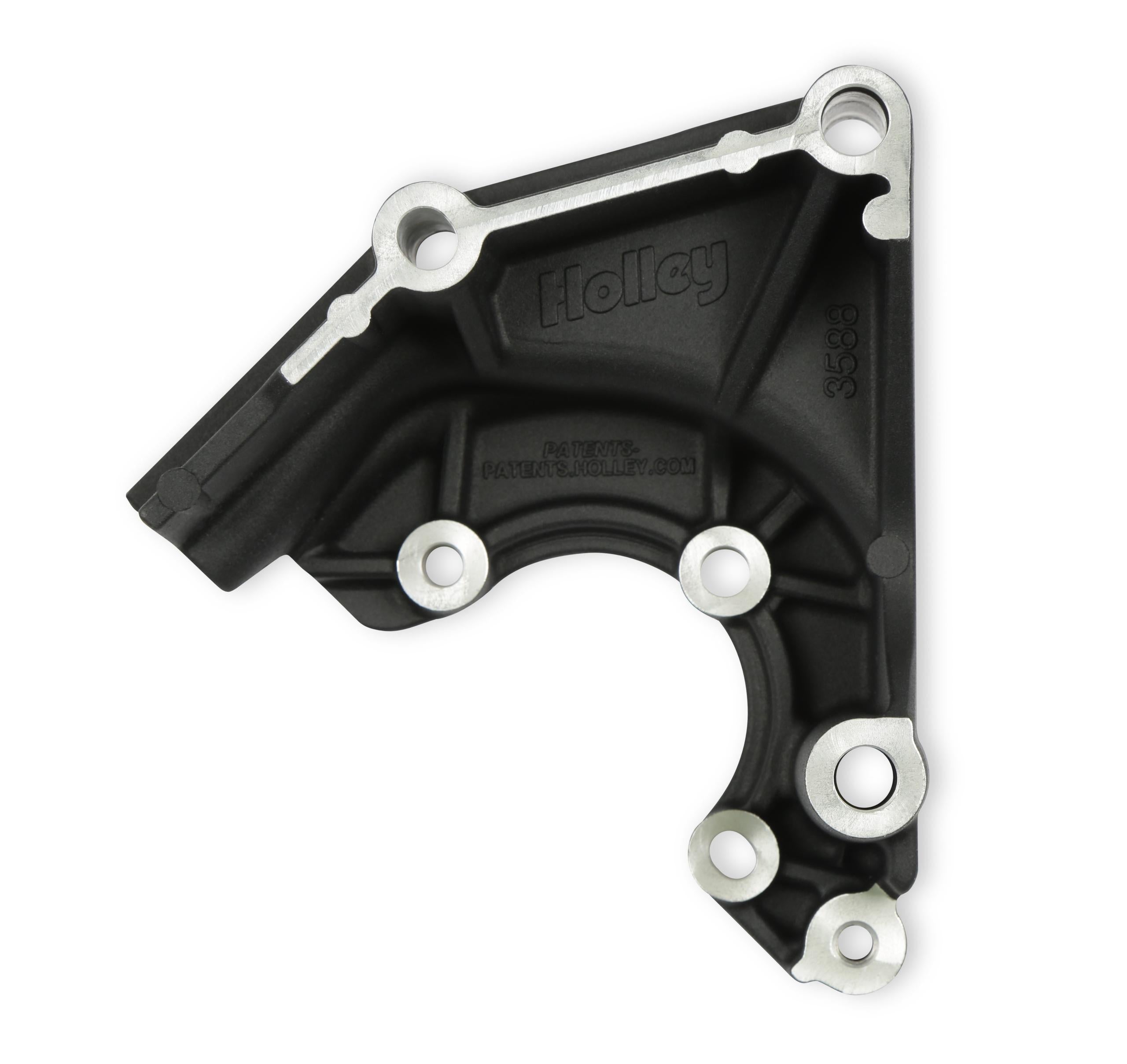 Holley Accessory Drive Bracket - 20-165BK