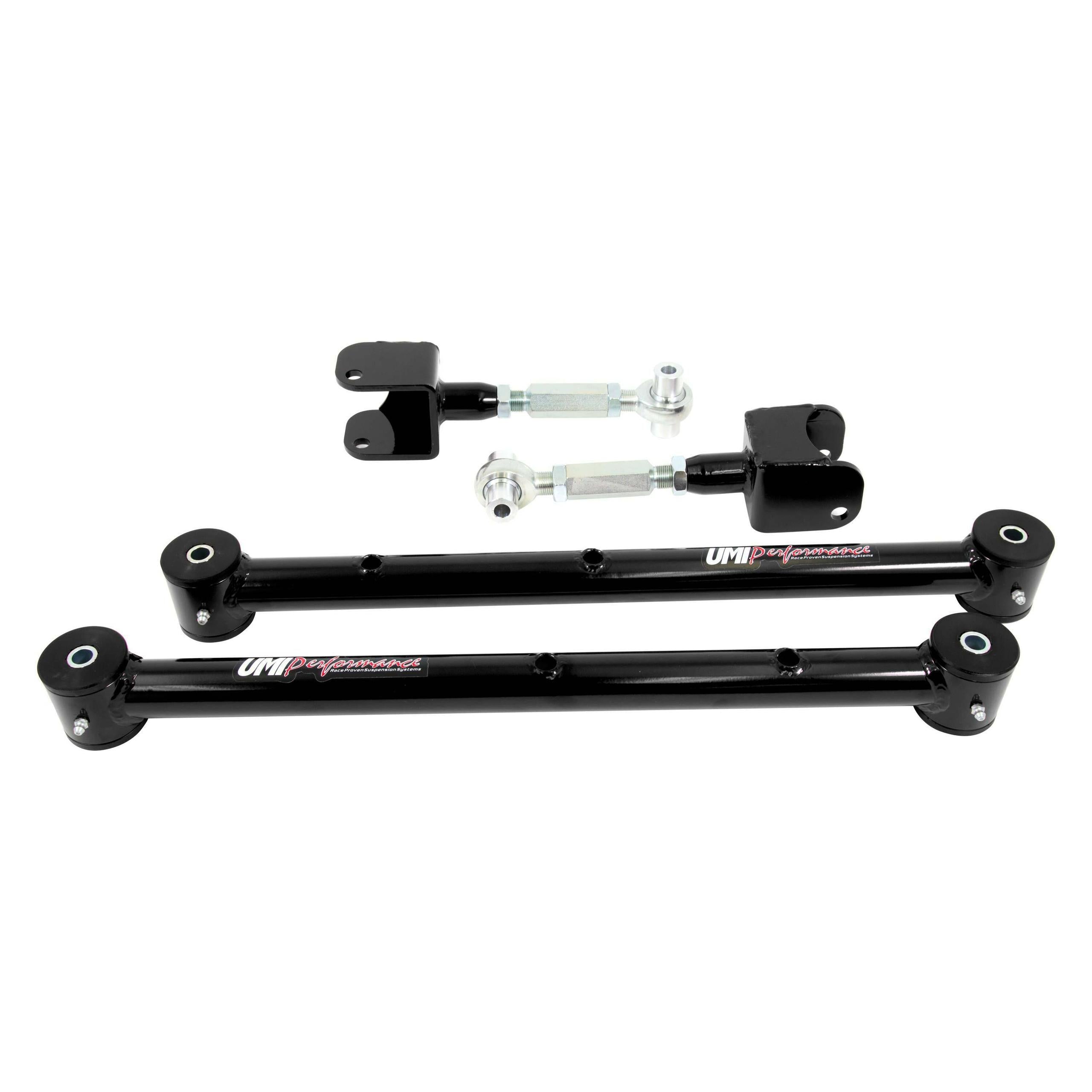 UMI Performance 1968-1972 GM A-Body Lower Control Arm & Adjustable Upper Control Arm Kit - 401517-B