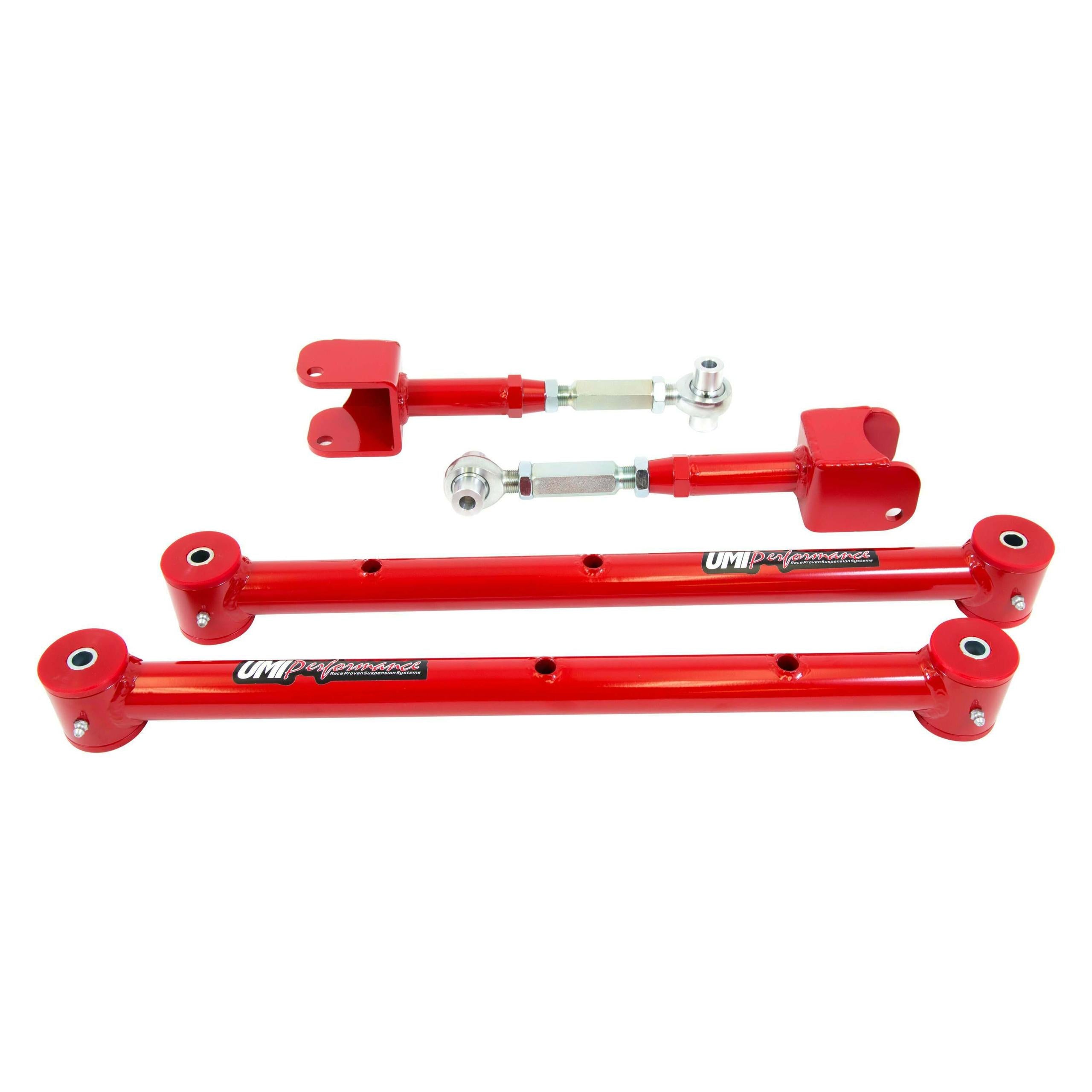 UMI Performance 1964-1967 GM A-Body Lower Control Arm & Adjustable Upper Control Arm Kit - 401519-R