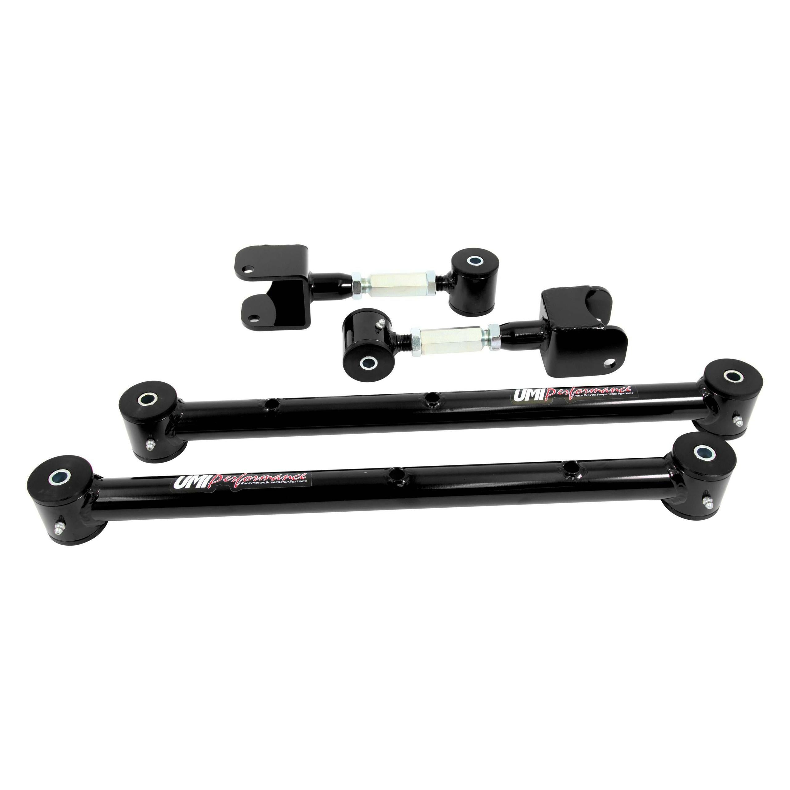 UMI Performance 1968-1972 GM A-Body Lower Control Arm & Adjustable Upper Control Arm Kit - 401525-B