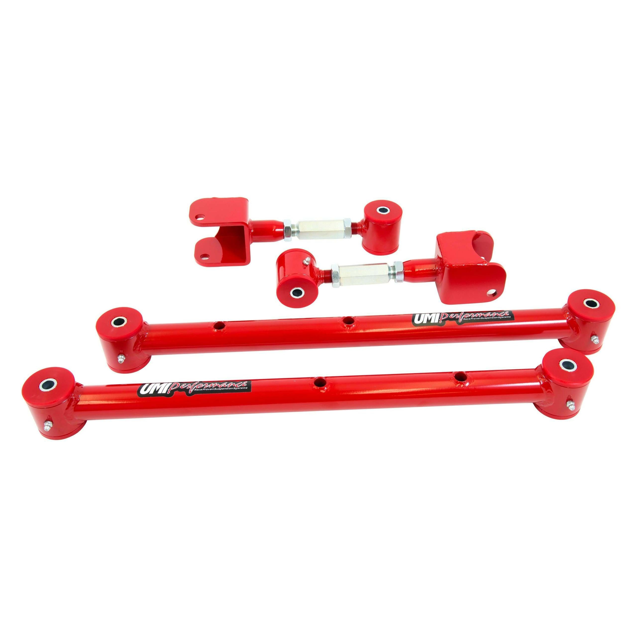 UMI Performance 1968-1972 GM A-Body Lower Control Arm & Adjustable Upper Control Arm Kit - 401525-R