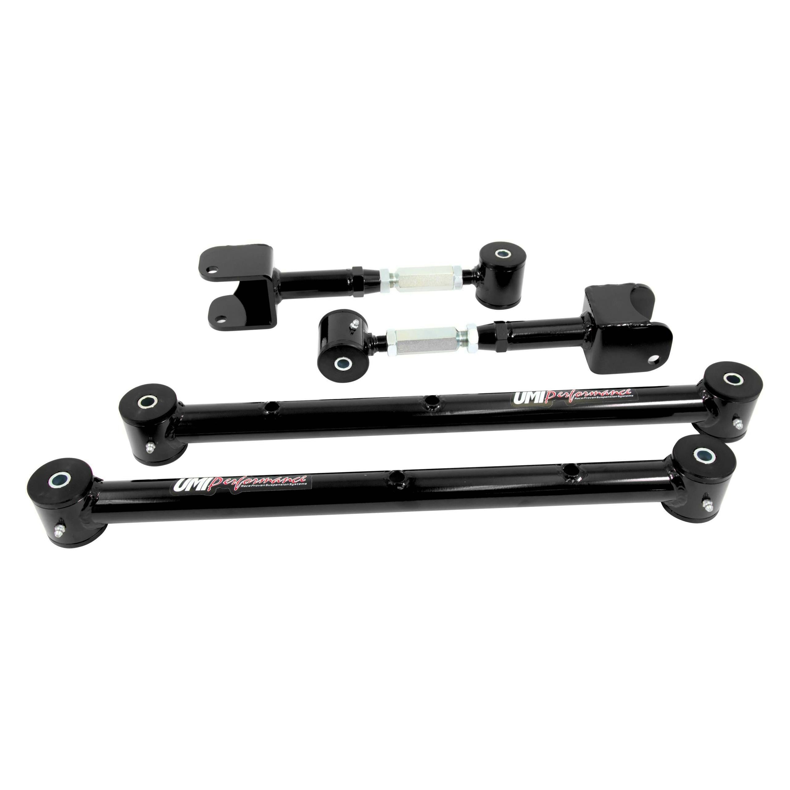 UMI Performance 1964-1967 GM A-Body Lower Control Arm & Adjustable Upper Control Arm Kit - 401526-B