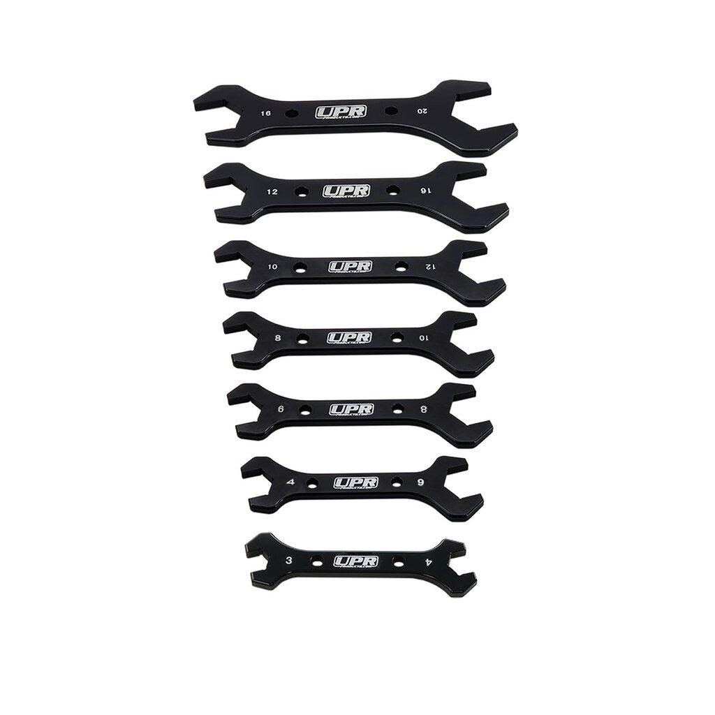 UPR 7075 Aluminum 7pc AN Wrench Set - (Comparable to Steel in Strength) - 4016-02