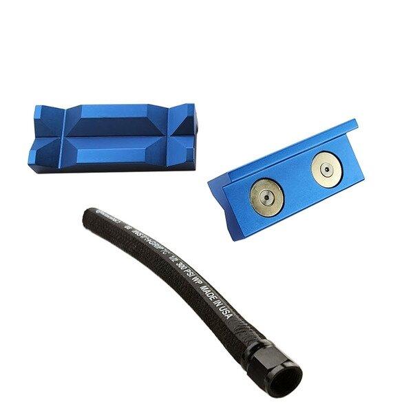 UPR Billet 7075 Aluminum AN Vise Jaws Magnetic - Black - 4016-15