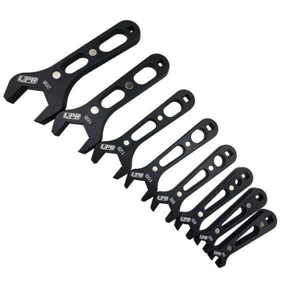 UPR Aluminum Magnetic AN Wrench Set 8pc - (Comparable to Steel in Strength) - 4016-19