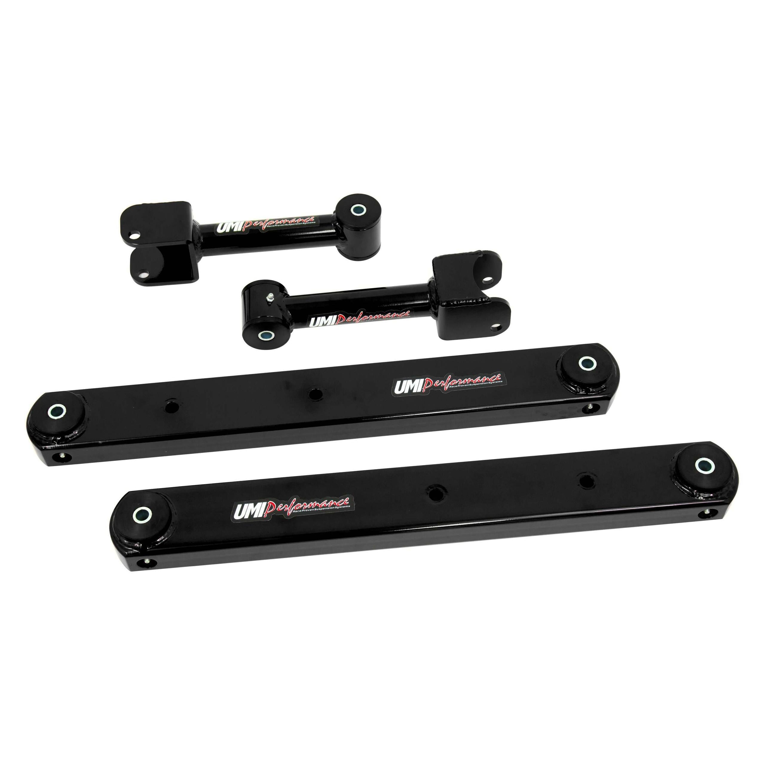 UMI Performance 1968-1972 GM A-Body Rear Control Arm Kit, Fully Boxed Lowers - 402116-B