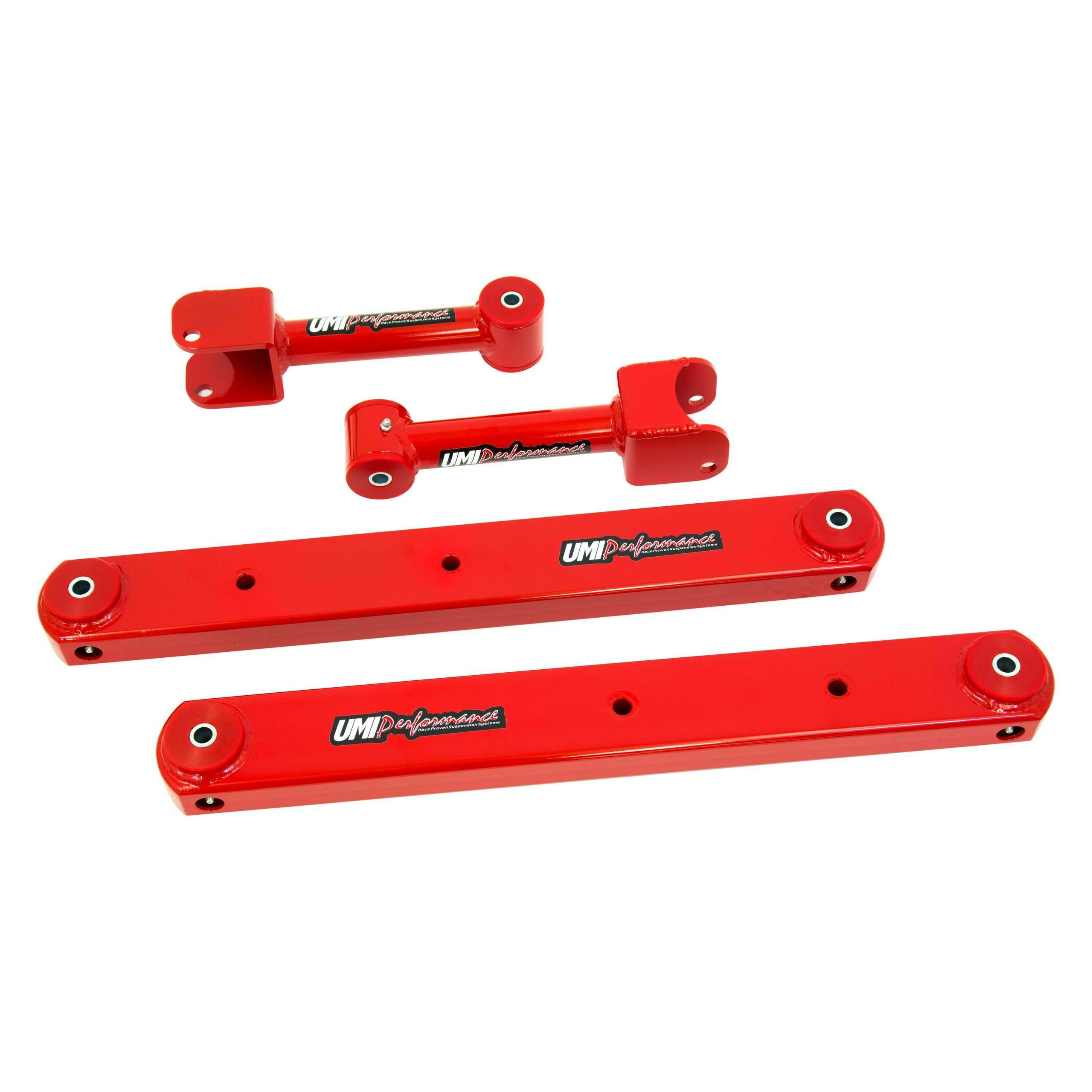 UMI Performance 1968-1972 GM A-Body Rear Control Arm Kit, Fully Boxed Lowers - 402116-R