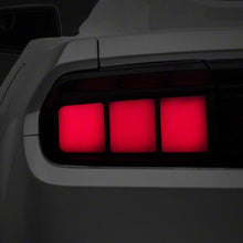 Raxiom Profile Led Tail Lights; Gloss Black Housing; Red Lens (2015-2023 Mustang) - 402182