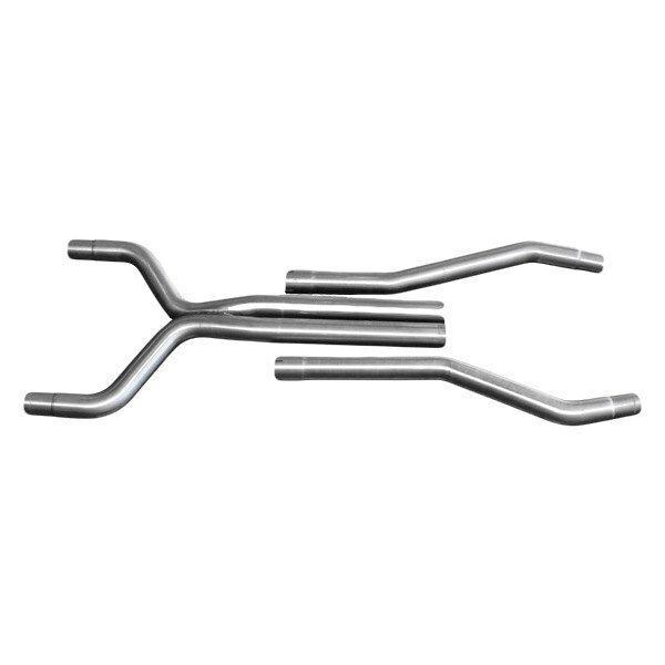 BBK Camaro Ls3 2-3/4 Mid X Pipe (Aluminized) (2010-2015 Camaro) - 4023