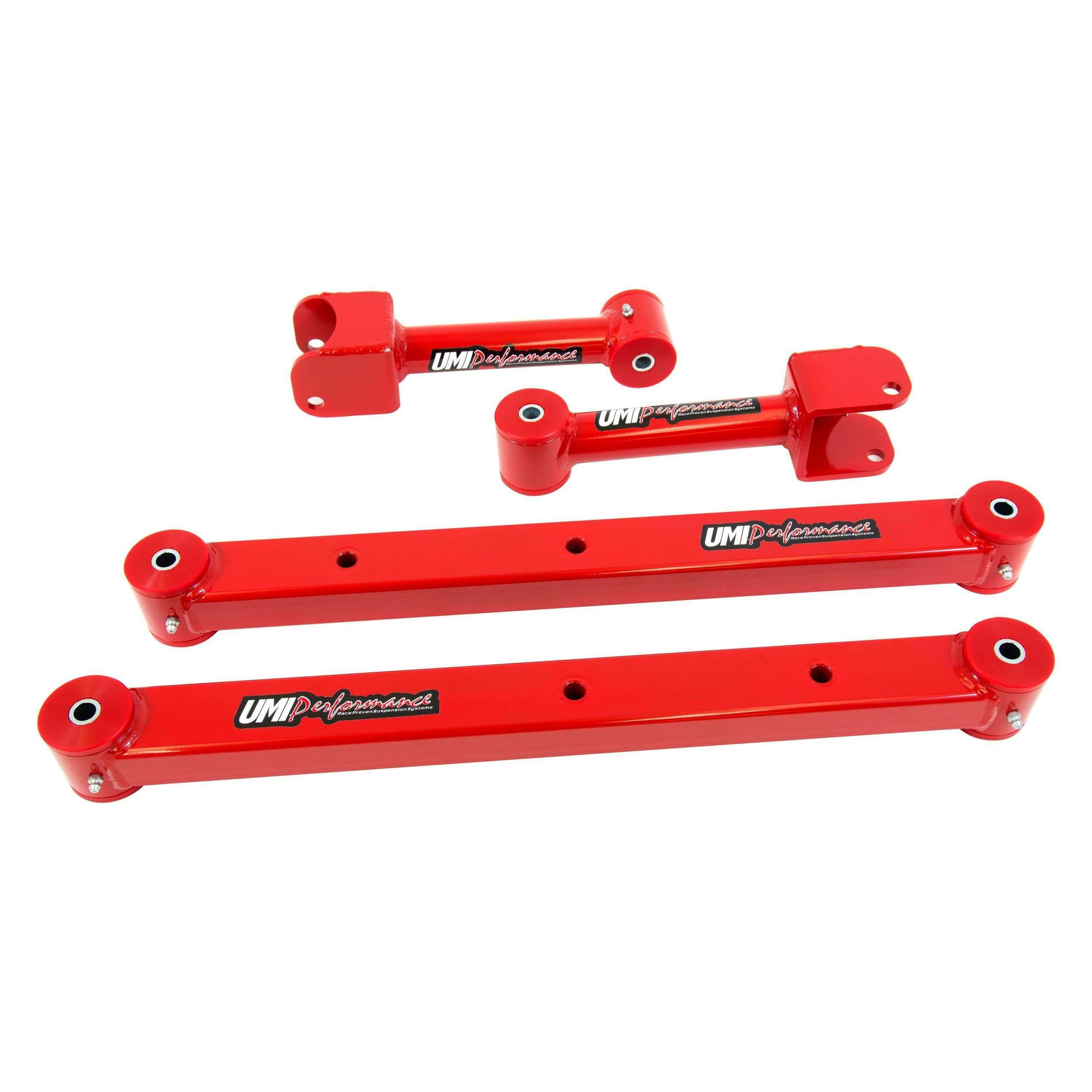 UMI Performance 1968-1972 GM A-Body Rear Control Arm Kit, Boxed Lowers - 402416-R