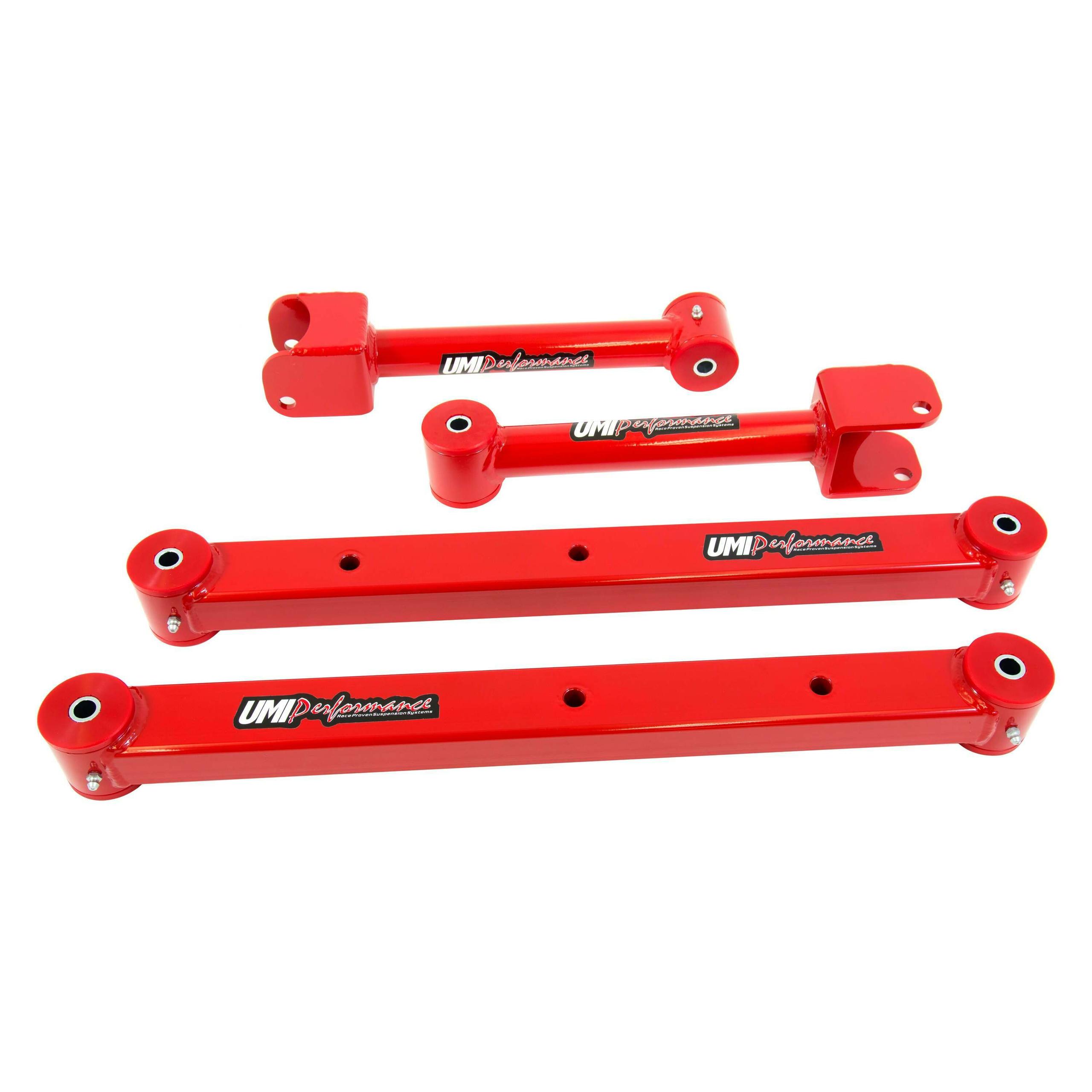 UMI Performance 1964-1967 GM A-Body Rear Control Arm Kit, Boxed Lowers - 402418-R